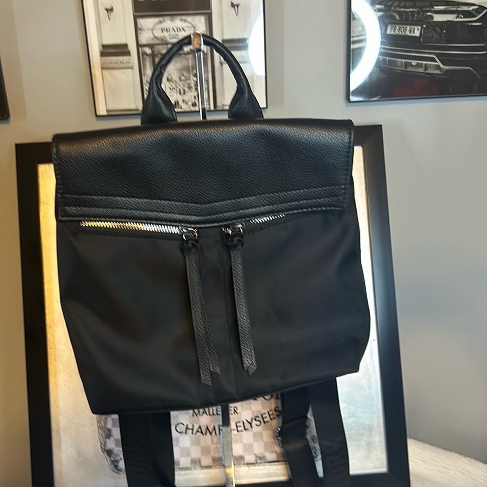 NWT Botkier small backpack 2 front zipper pockets 1 pocket inside 9.5x9 x4.